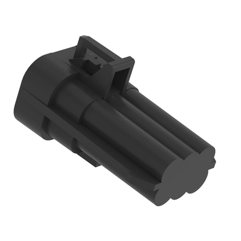 Black Internal Electrical Connector Housing. 6 Cavities - 57M7263