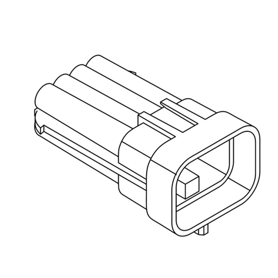 Electrical Connector Terminal. Sealed. 10Ga - 57M7582