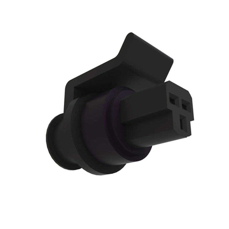 Black External Electrical Connector Housing. 3 Cavities - 57M8557