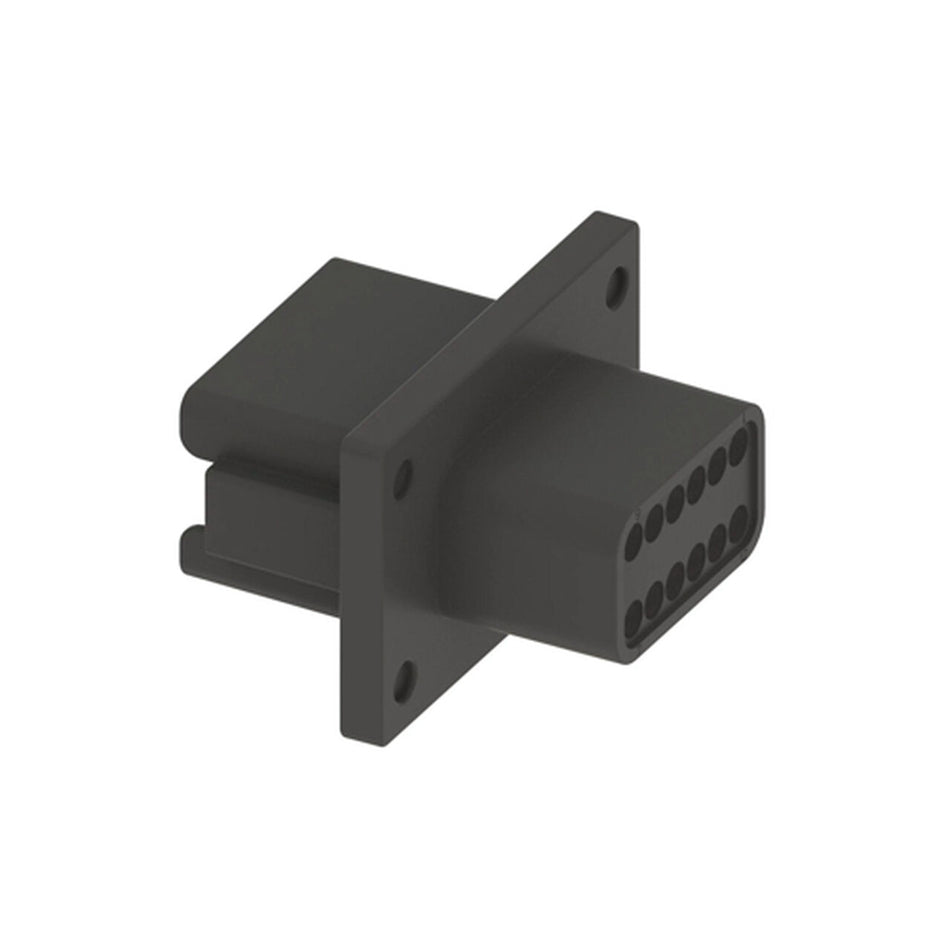 Black External Electrical Connector Housing. 12 Cavities - 57M9069