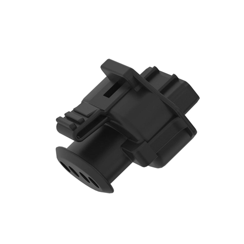Bosch Black Electrical Connector Housing. 4 Cavities - 57M9498
