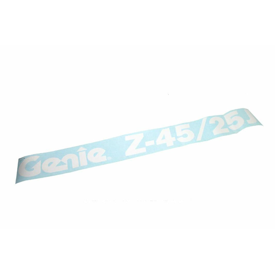 Genie Part # 62926. 62926GT - DECAL. COSMETIC. GENIE Z-45/25J