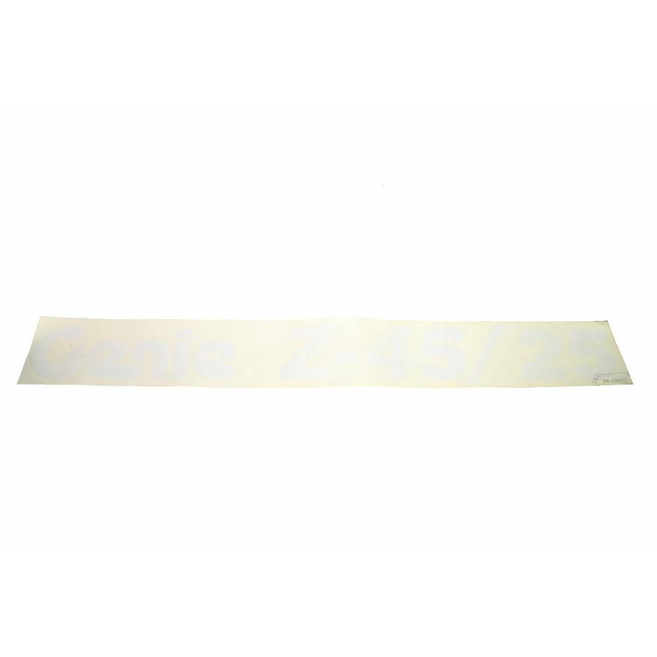 Genie Part # 62927. 62927GT - DECAL. COSMETIC. GENIE Z-45/25