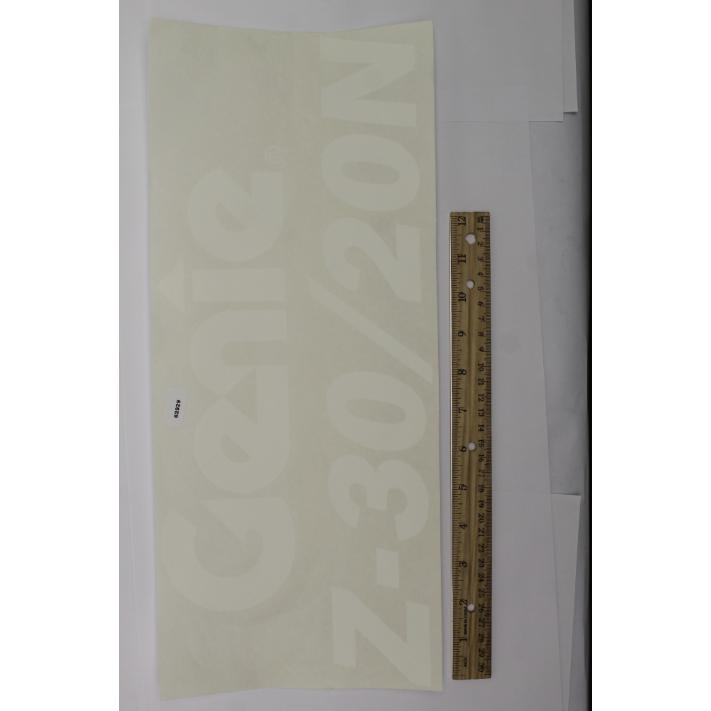 Genie Part # 62929. 62929GT - DECAL. COSM. GENIE Z-30/20N (BOX)