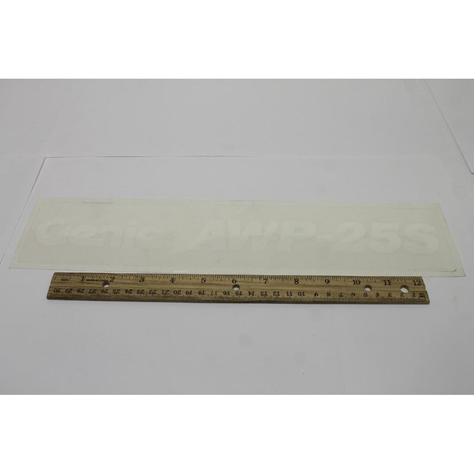 Genie Part # 62992. 62992GT - DECAL. COSMETIC. GENIE AWP-25S