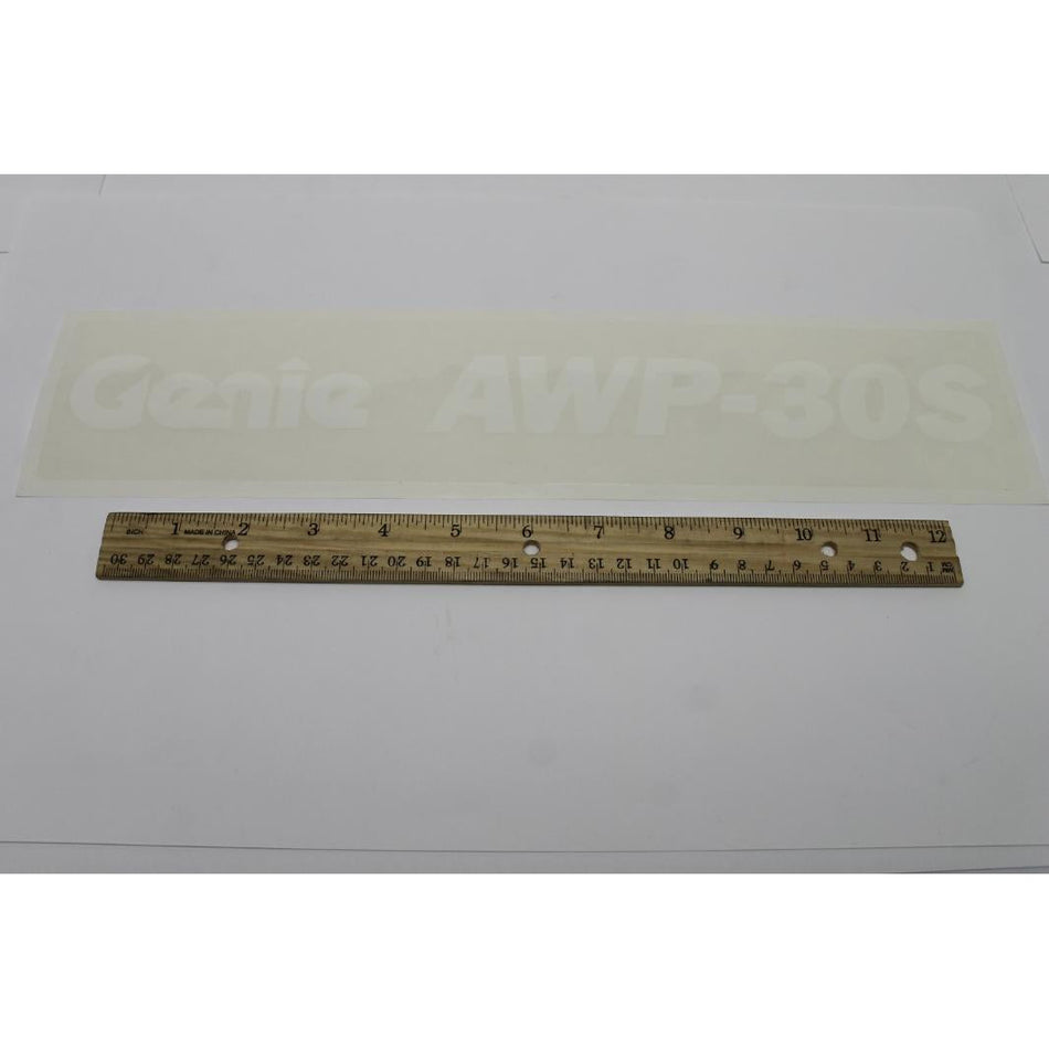 Genie Part # 62993. 62993GT - DECAL. COSMETIC. GENIE AWP-30S