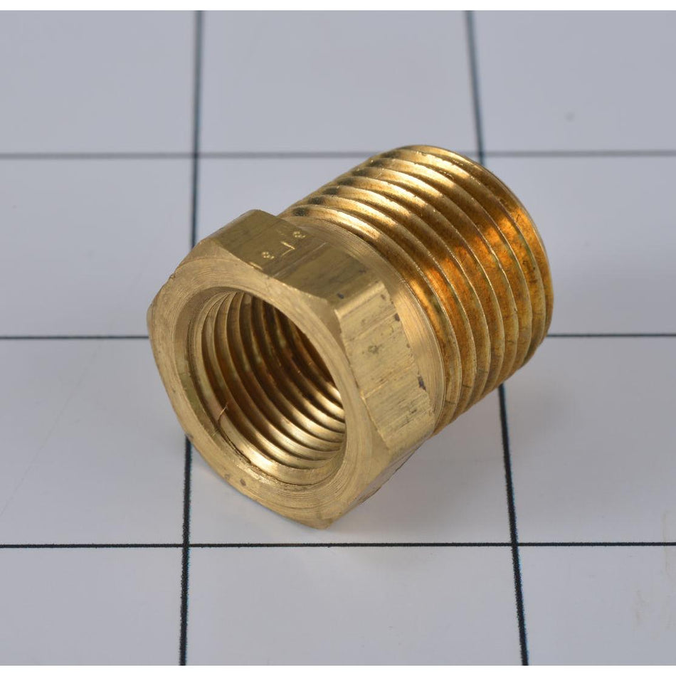 JLG Part # 70001524 - FITTING. 1/2NPT (M) X 3/8NPT (F)
