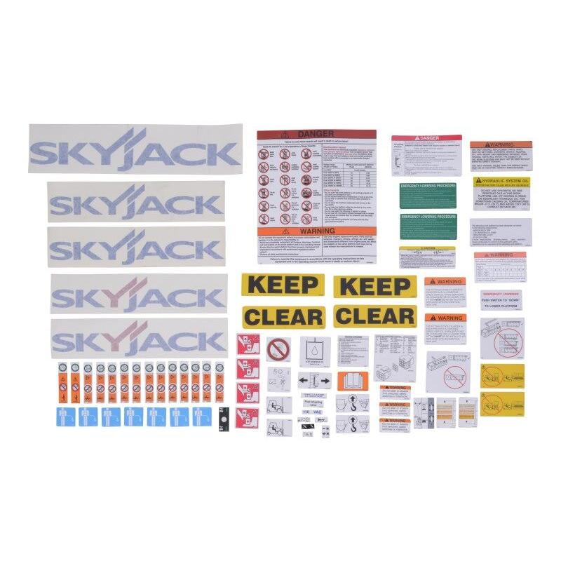 JLG Part # 70041558 - DECAL KIT. SJIII