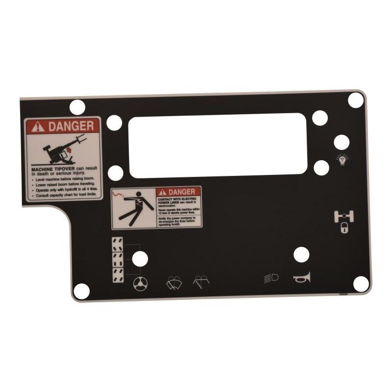 JLG Part # 7099332 - OVERLAY CONSOLE R.H.