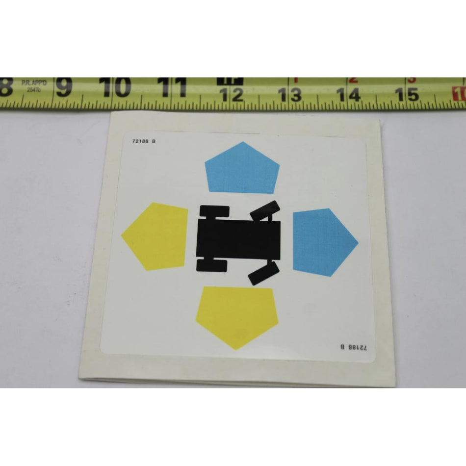 Genie Part # 72188. 72188GT - DECAL.DIRECTIONAL ARROWS.GR