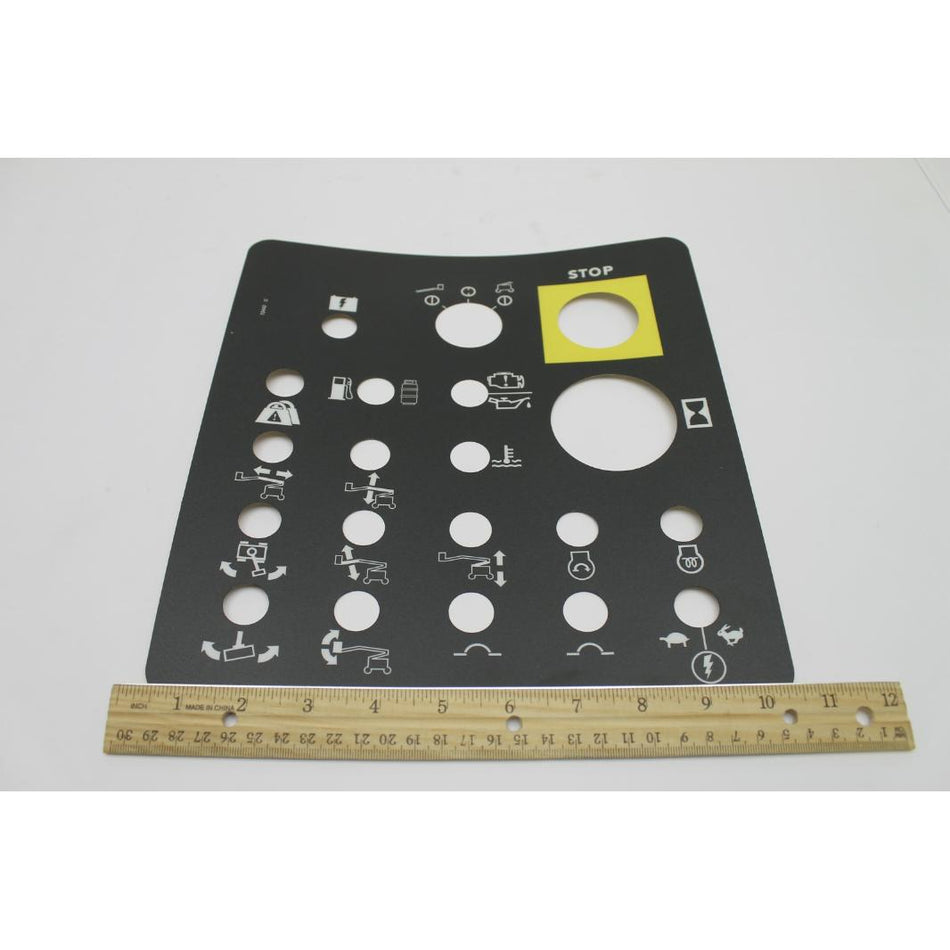 Genie Part # 72442. 72442GT - DECAL. GROUND CONTROL PANEL