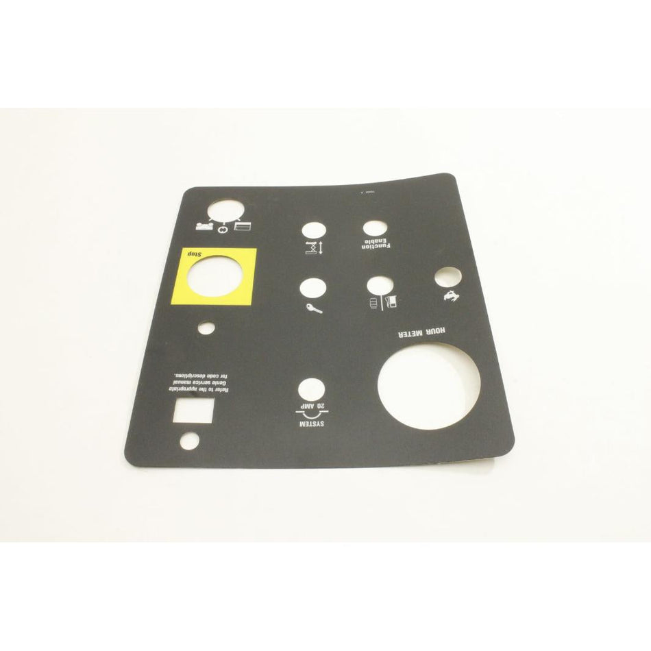 Genie Part # 72452. 72452GT - DECAL.GROUND CONTROL PANEL***