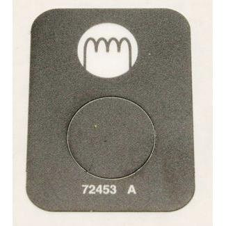 Genie Part # 72453. 72453GT - DECAL.GLOW PLUG***