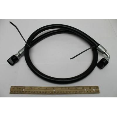 Genie Part # 75278-5129. 75278-5129GT - HOSE ASSY. 1/2. 90 FEM. STR FEM**