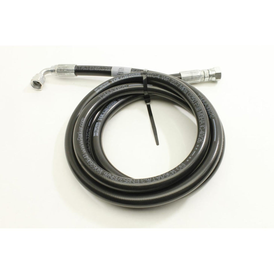 Genie Part # 79717. 79717GT - HOSE ASSY. S2 (F.MF) -RTEE (STCYL)