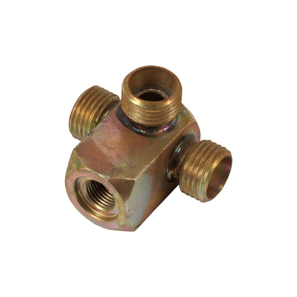 JLG Part # 8002838 - FITTING. DISTRIBUTOR A3C