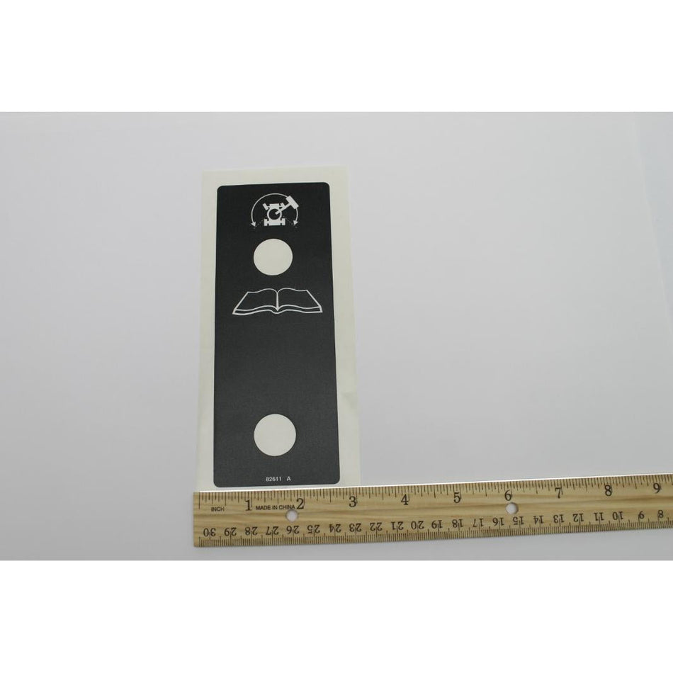 Genie Part # 82611. 82611GT - DECAL. DRIVE ENABLE PATCH