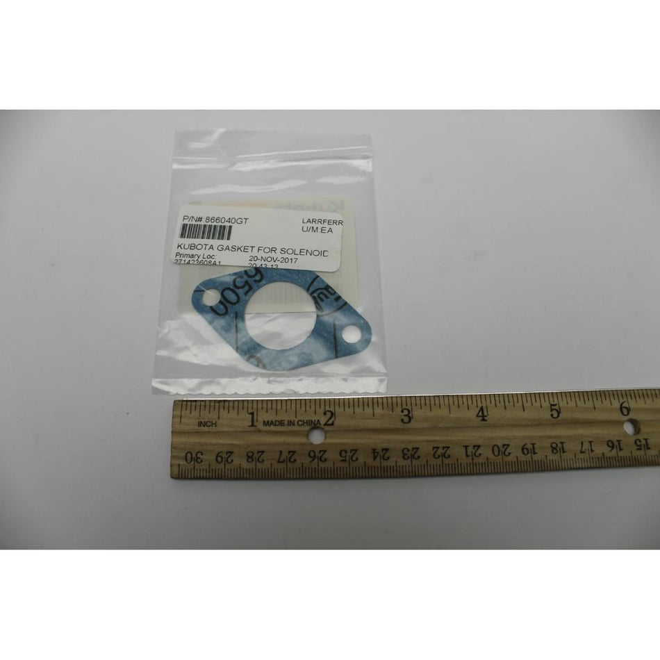 Genie Part # 866040. 866040GT - KUBOTA GASKET FOR SOLENOID