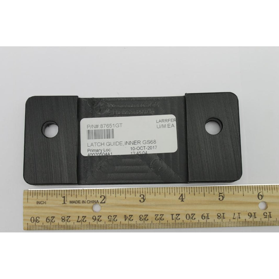 Genie Part # 87651. 87651GT - LATCH GUIDE. INNER GS68