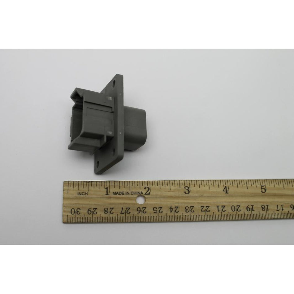 Genie Part # 87755. 87755GT - CONN. RECEP. 8 WAY. DEUTSCH. DT. GRAY/FLANGE