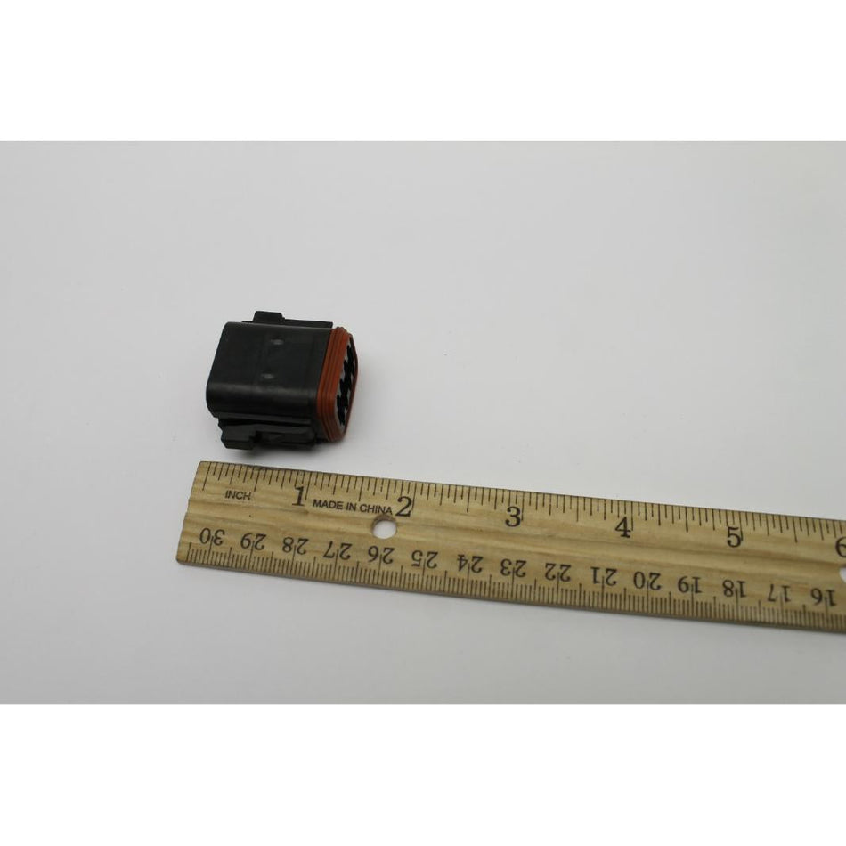 Genie Part # 87757. 87757GT - CONN. PLUG. 8 WAY. DEUTSCH. DT. KEY-B/ BLACK/ REDUCED SEAL