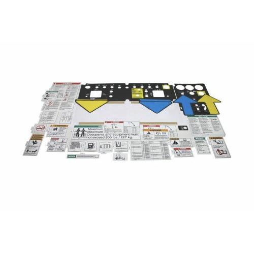 Genie Part # 89834. 89834GT - DECAL KIT. INSTR. S40 GAS. 2003