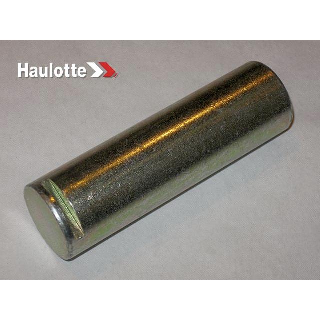 Haulotte Part # A-00022 - Pin-Cylinder-1.25 x 4.25-Plate Zinc and Yellow