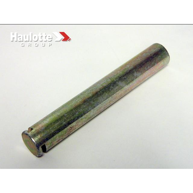 Haulotte Part # A-00025 - Pin-Cylinder-1.0 x 6.5-Plate Zinc and Yellow