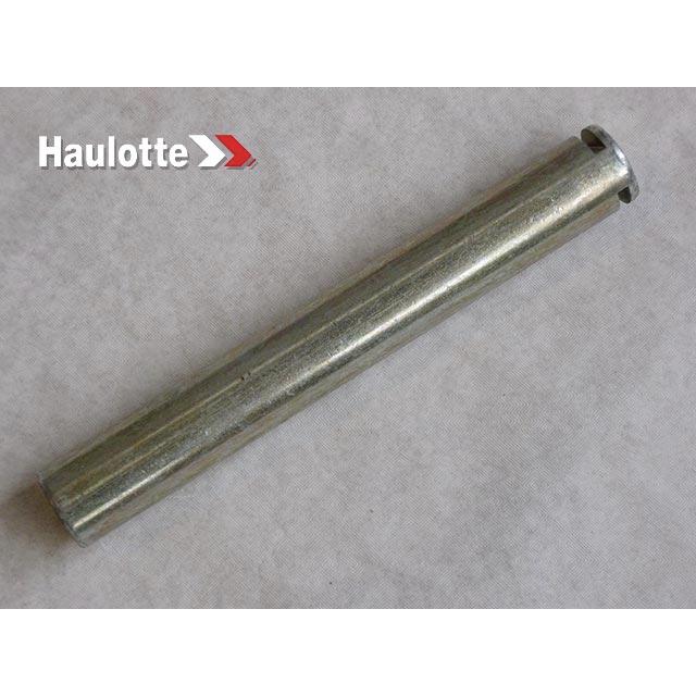Haulotte Part # A-00061 - Pin-1.0 x 7.375-Plate Zinc and Yellow