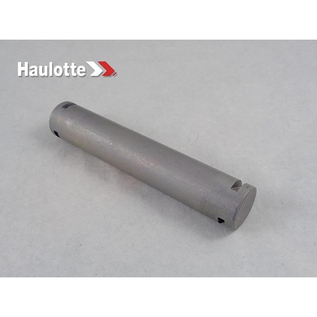 Haulotte Part # A-00086 - Pin-1 x 5.56-Notched Both Ends-Plate Zinc & Yellow