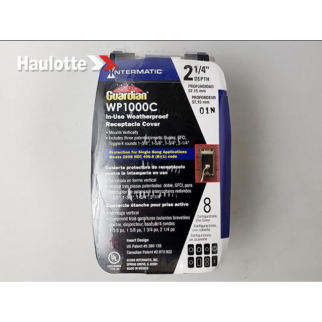 Haulotte Part # A-00288 - Cover-Elect-In Use-Plastic