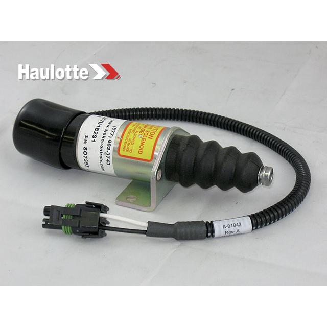 Haulotte Part # A-01074A - Throttle Solenoid Assembly