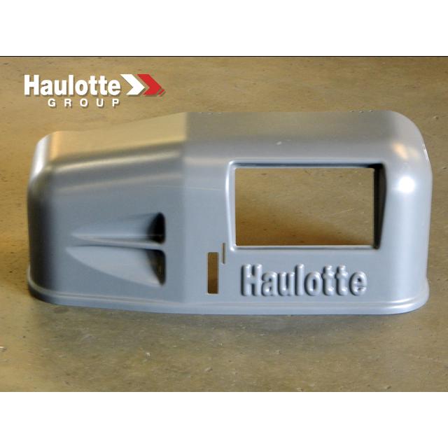 Haulotte Part # A-01240 - Cover-Power Compartment-LH-35A. Charcoal Gray