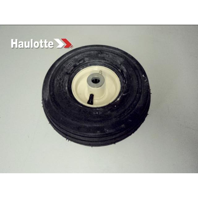 Haulotte Part # A-02165 - Tire/wheel-11x4.00-4nhs rib tire-4x2.25 wheel beige