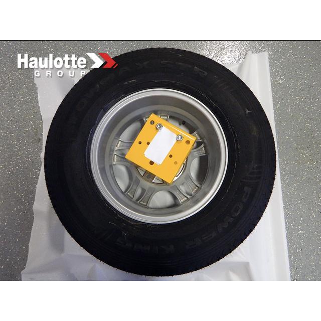 Haulotte Part # A-03858 - Spare Tire & Mount Kit-US-Aluminum
