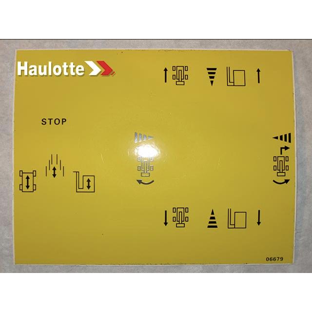 Haulotte Part # ABM06679 - LABEL