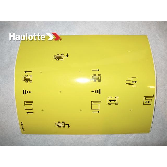 Haulotte Part # ABM08706A - LABEL