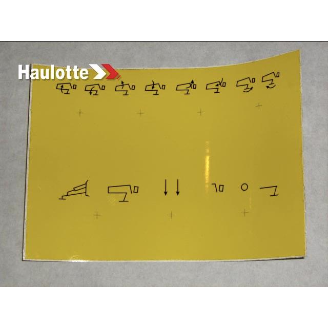 Haulotte Part # ABM160346 - LABEL