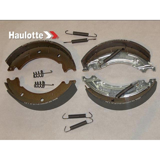 Haulotte Part # ABM1983140 - BRAKE SHOE KIT FOR 1 BRAKE .