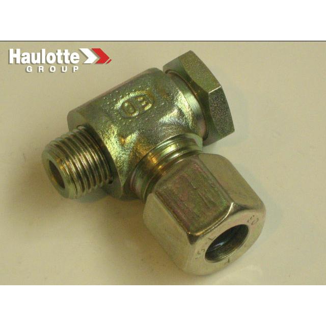 Haulotte Part # ABMSWVE10LR - BANJO BSPP ELBOW