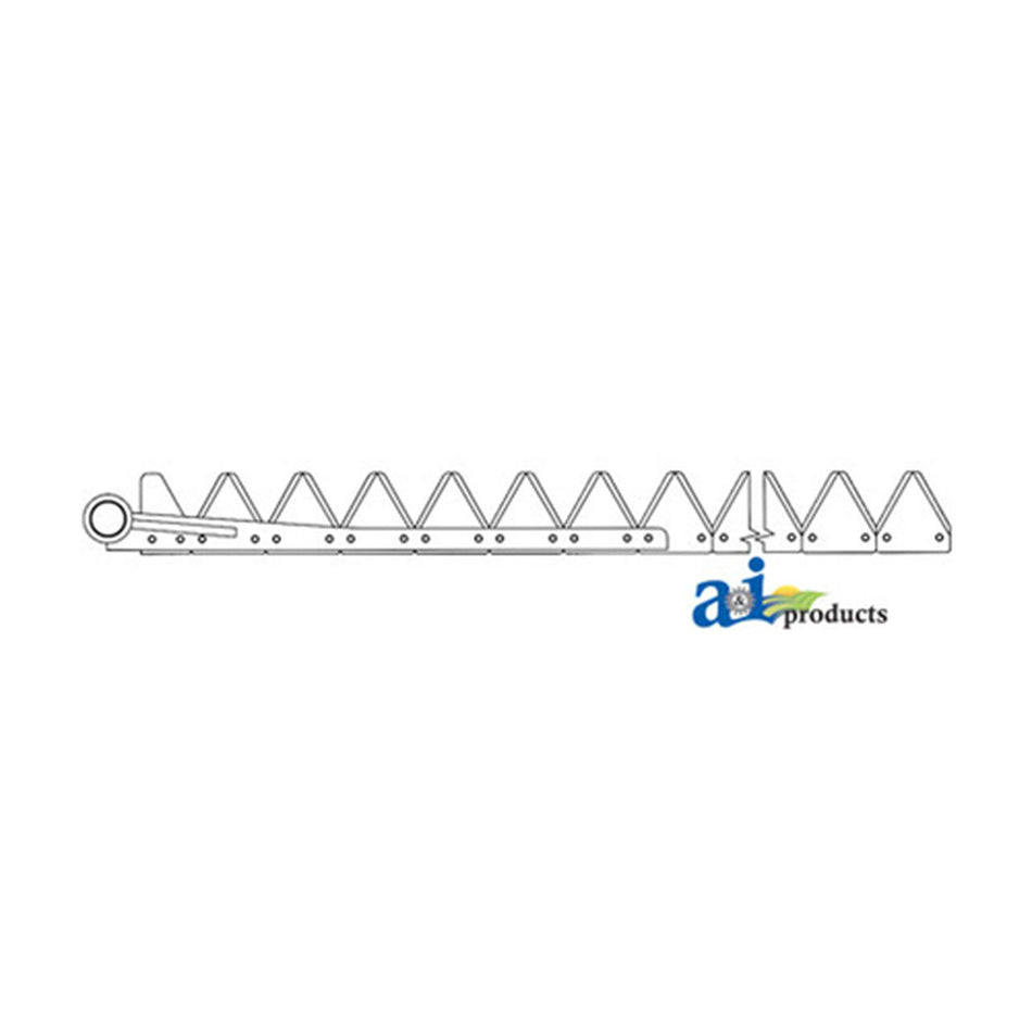 Left Side Smooth Cutterbar. 7 Ft- AE48593