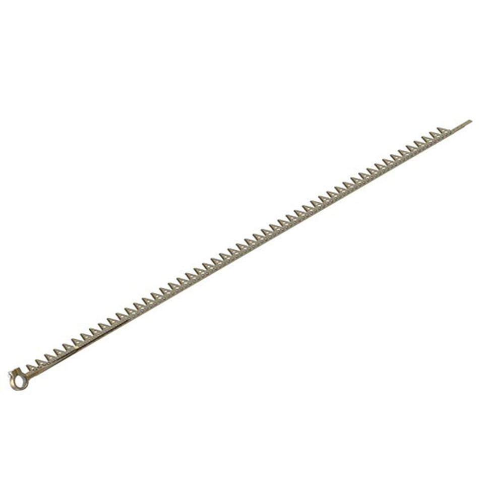 Knife Double Overlap Over Serrated Cutterbar. 4.3 m. Left Side  - AE57037