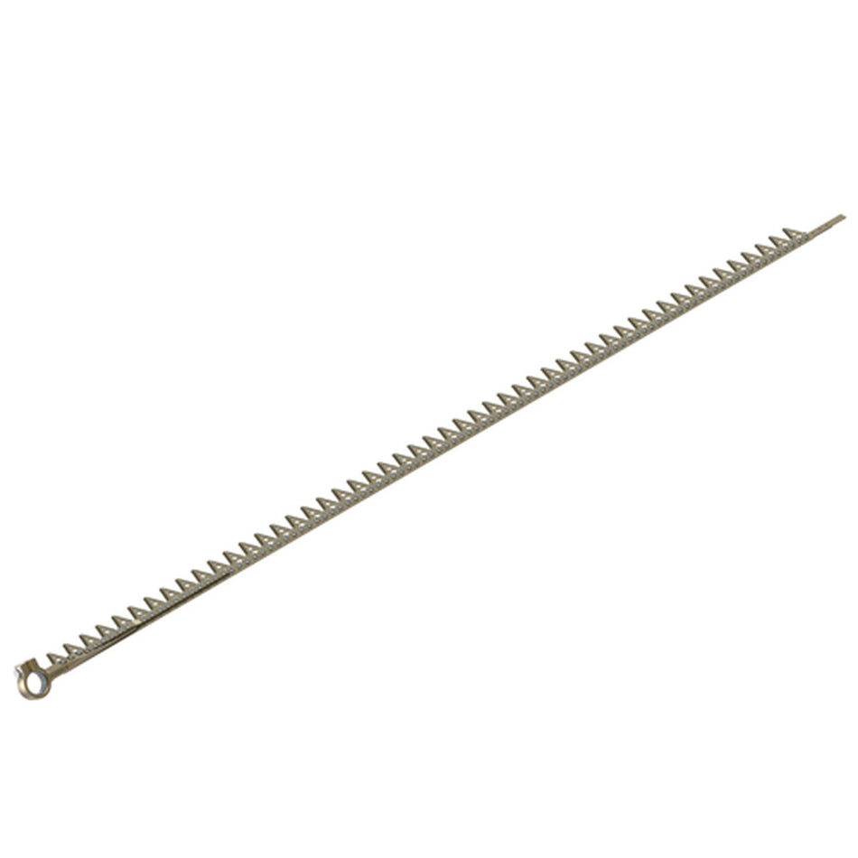 Knife Double Overlap Over Serrated Cutterbar. 4.9 m. Left Side - AE57039