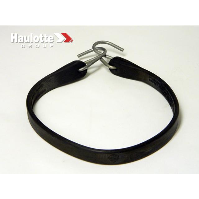 Haulotte Part # B00-00-0048 - Strap-rubber Tarp 21in
