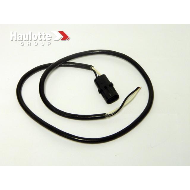 Haulotte Part # B01-01-0123 - 18/2-insul Wire W/plug - 34in
