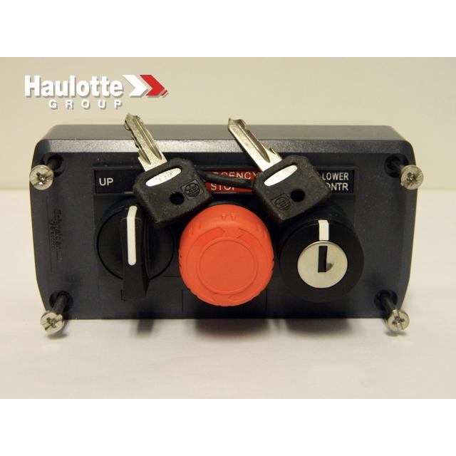 Haulotte Part # B01-02-0076 - Box-Control-3 Position w/Key