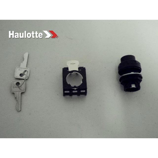Haulotte Part # B01-02-0088 - Key Sel-3pos-hold/off/hold-43 OBSOLETE 3-20-12
