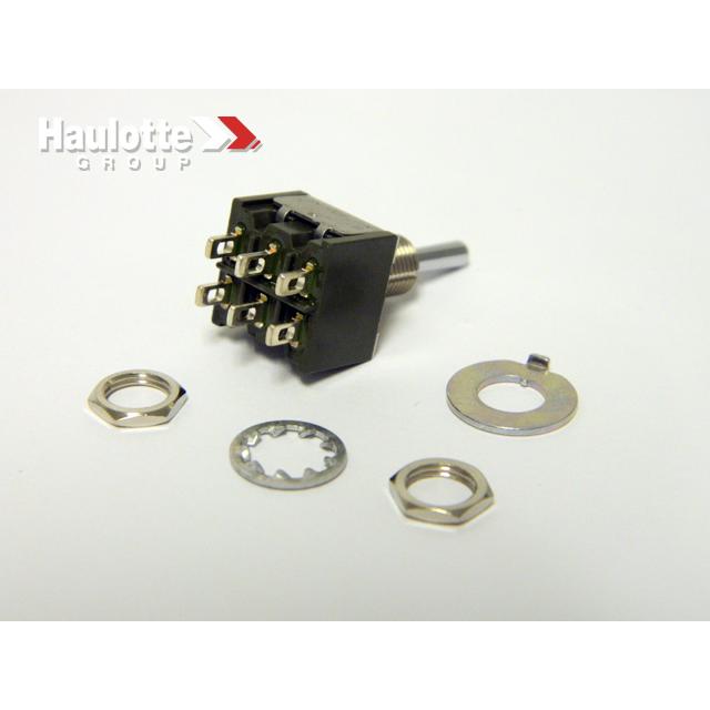 Haulotte Part # B01-02-0107 - Switch-toggle-2pole2throwmini