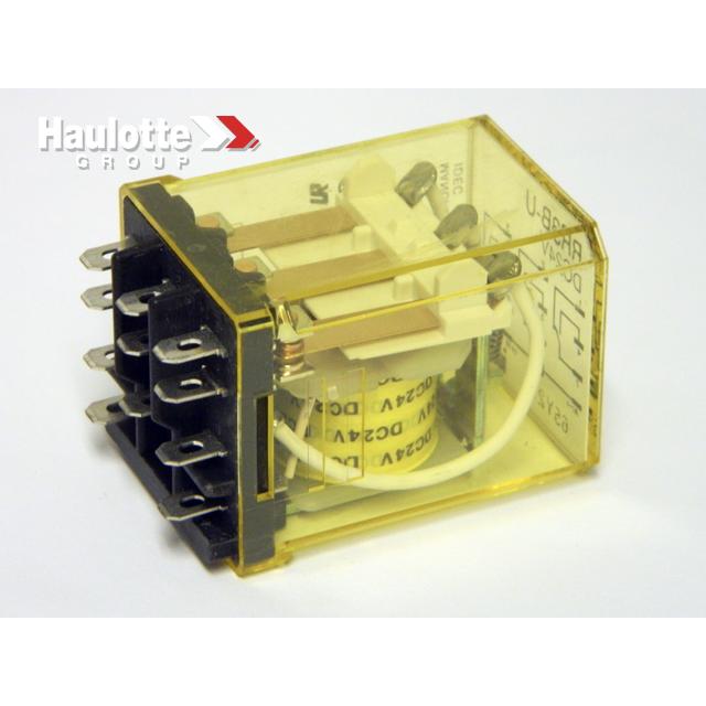 Haulotte Part # B01-06-0013 - Relay-24vdc Blade 3pdt 10amp