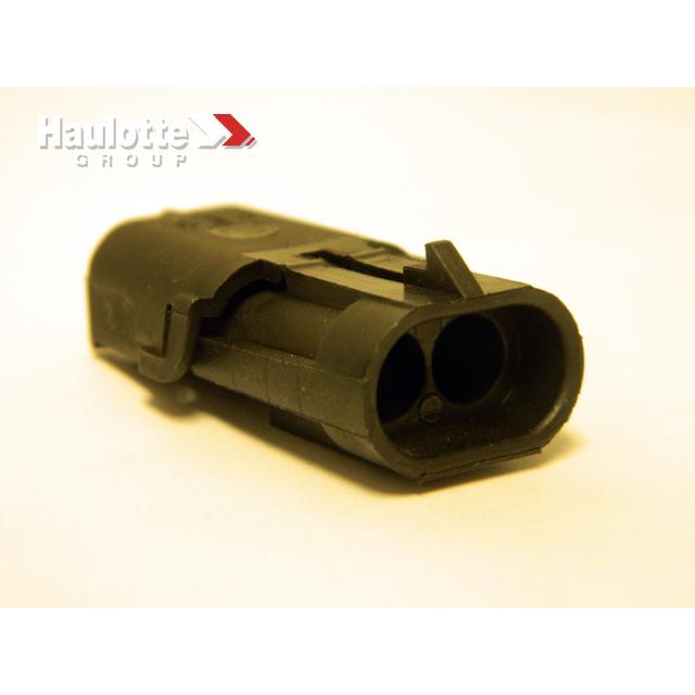 Haulotte Part # B01-09-0109 - Connector-2 Male-Weather Pack